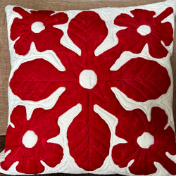 ハワイアンキルトのクッションカバー クッション・クッションカバー