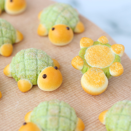 初夏のカメロンパン】新緑カメロンパン（各種金具に対応） 携帯