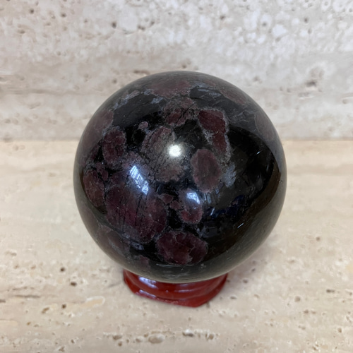 ガーネットインヌーマイトのスフィア その他インテリア雑貨 くりおん