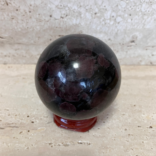 ガーネットインヌーマイトのスフィア その他インテリア雑貨 くりおん