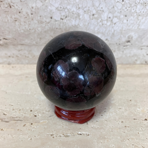 ガーネットインヌーマイトのスフィア その他インテリア雑貨 くりおん