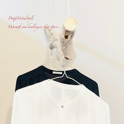 流木インテリア シンプルで真っすぐな大型流木のハンガーラック 北欧 衣装掛 ハンギング 吊り下げ ハンガーポール N73 4枚目の画像