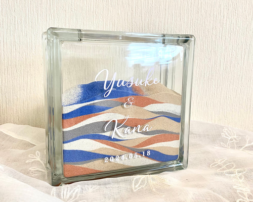 ❤︎ガラスキューブのサンドセレモニー❤︎結婚証明書 その他オーダー