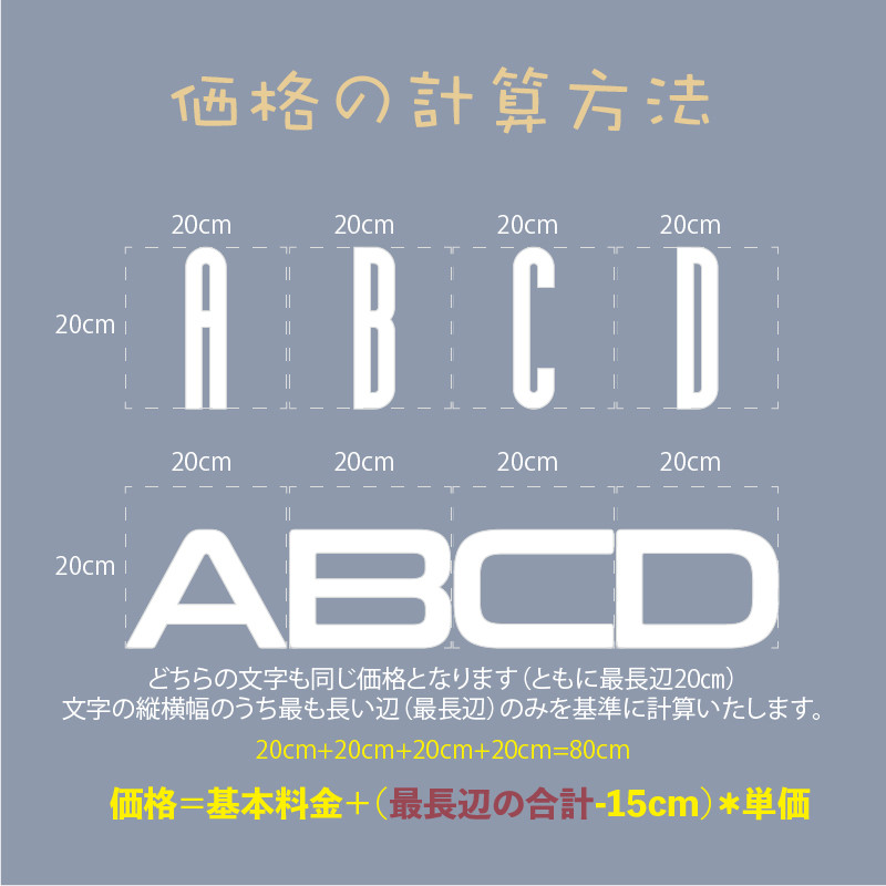インフィニティミラー オーダー発光看板サイン LEDチャンネル文字018