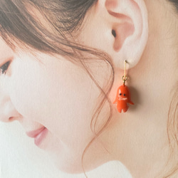 ウインナー星人のピアス＊イヤリング 7枚目の画像