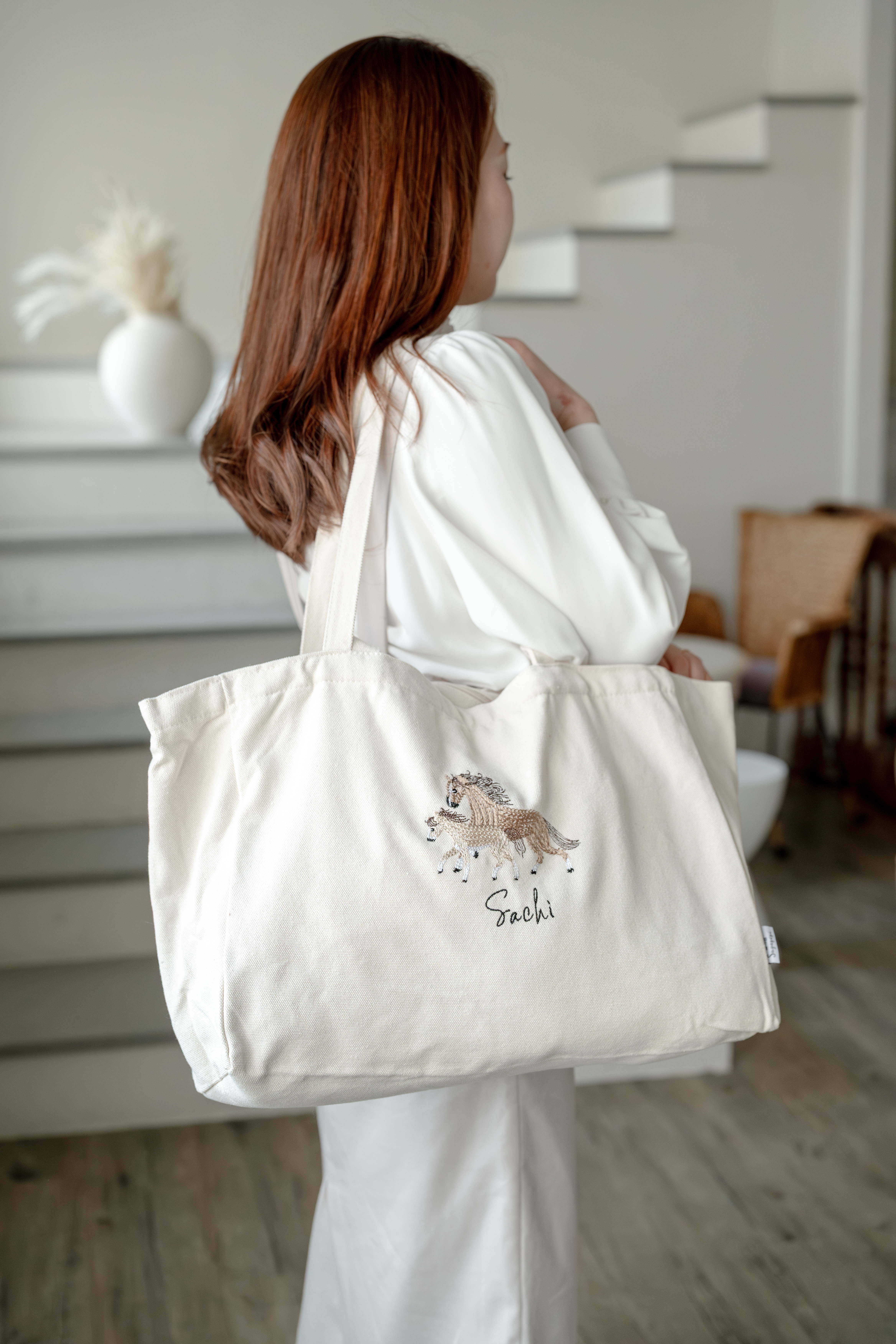 馬親子マザーズBAG 　陣痛バッグ　保育園バッグ