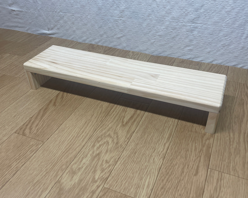 折りたたみコの字ラックS】刻印サービス/ディスプレイ台/イベント什器