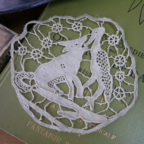 アンティークニードルポイントレースモチーフ レース cherir 通販