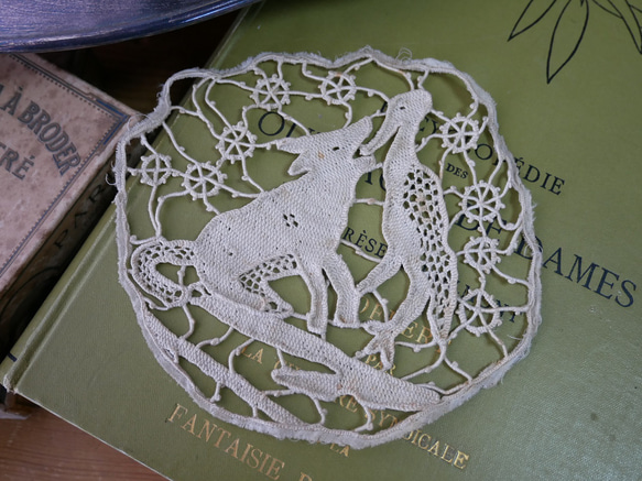 アンティークニードルポイントレースモチーフ レース cherir 通販