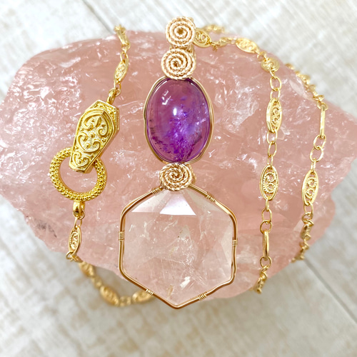 アメジスト六芒星 楽天市場】〔J304-1〕天然石 アメジスト 六芒星 ダビデの星 ペンダント