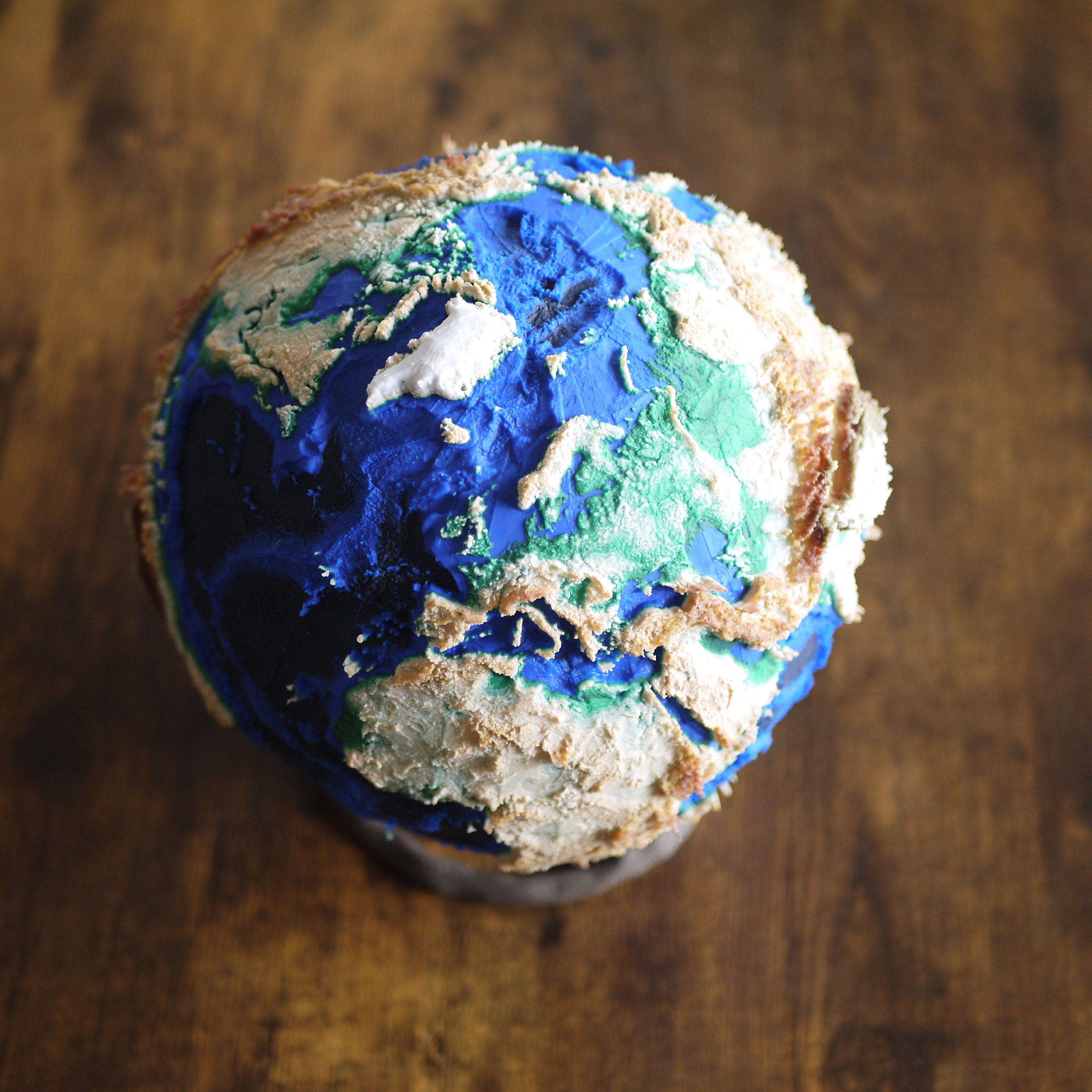 3Dレリーフグローブ：オーセンティック・マット - 地球の真の姿を宿す、究極のレリーフ