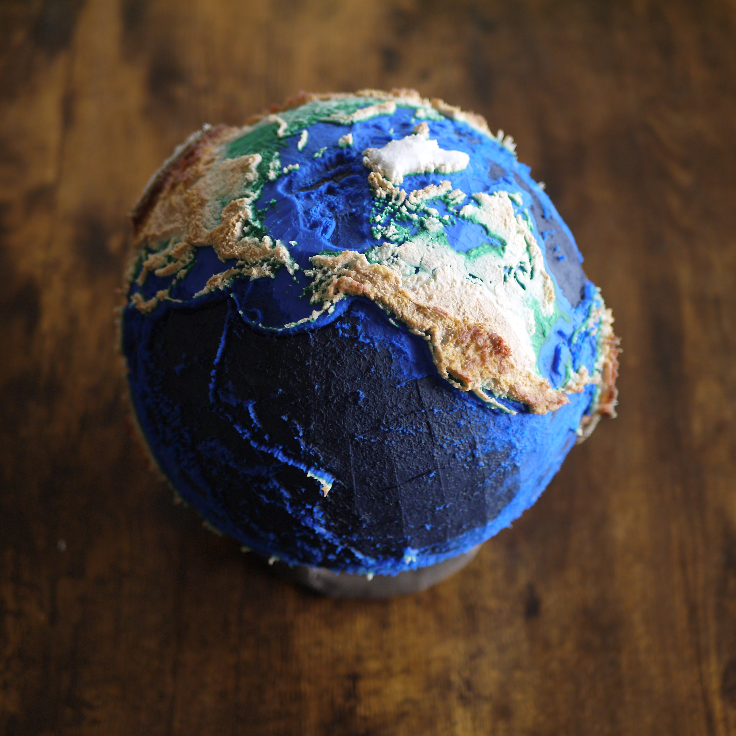 3Dレリーフグローブ：オーセンティック・マット - 地球の真の姿を宿す、究極のレリーフ