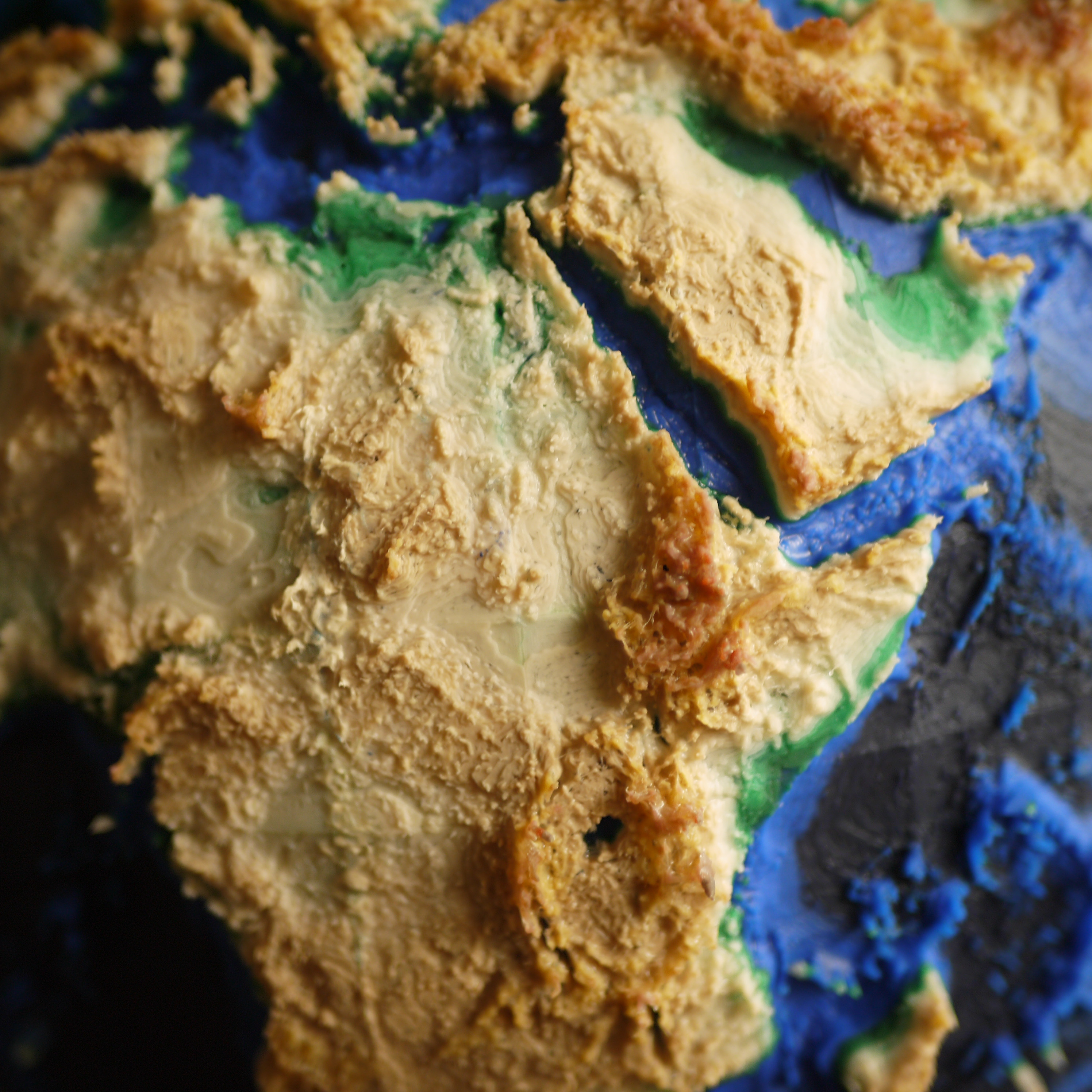 3Dレリーフグローブ：オーセンティック・マット - 地球の真の姿を宿す、究極のレリーフ