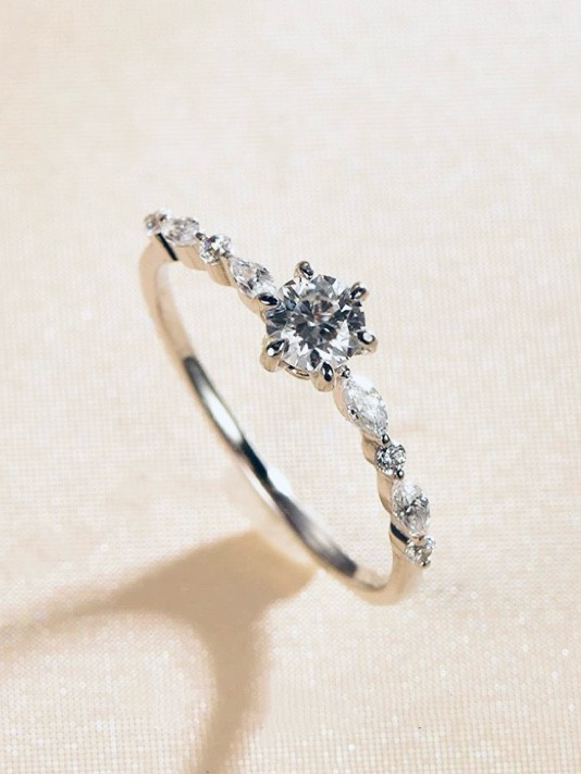 ✨新作✨レディースリング【単品】 結婚指輪　S 925 シルバー　受注製作　リング　カップル
