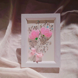 シーグラスアート「虹色のかき氷」 立体・オブジェ pinksavon 通販