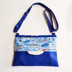 【数量限定】リバティ　花柄　ショルダーティッシケース サコッシュバッグ　保育士 数量限定】リバティ 花柄 ショルダーティッシケース サコッシュ