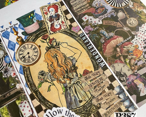 ジャンクジャーナル　雑記帳　ティムホルツ　ヴィンテージ素材　フランスアンティーク 楽天市場】即日出荷 海外 レトロ デザイン ペーパー