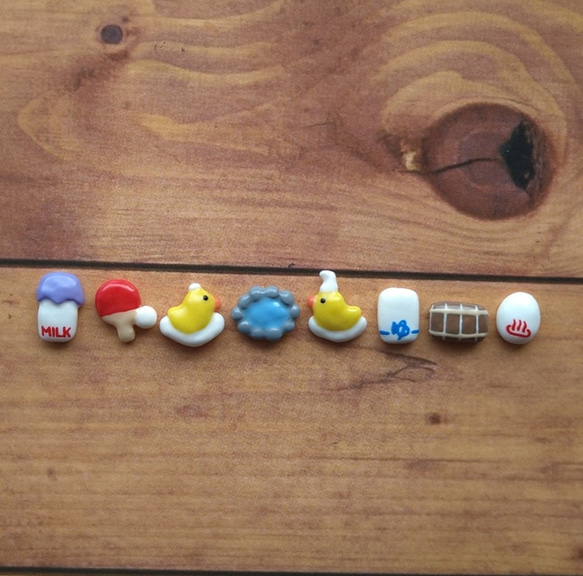 ネイルパーツ 3D あひる アヒル アヒルボート 浮き輪 夏 フルーツ 個性