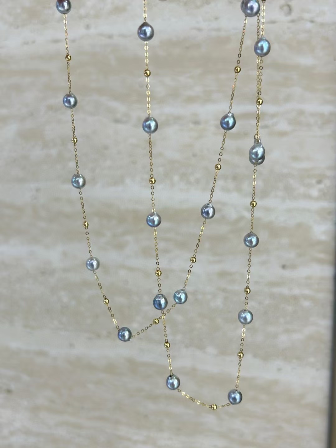 星空パールネックレス