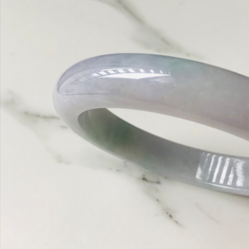 B1510-0098】ジェイド 翡翠 ヒスイ バングル 一点もの 希少 ミャンマー 