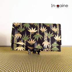 稽古着】茶道用稽古着(水玉)KK-009DG 和装小物（帯・半襟） In-gaine