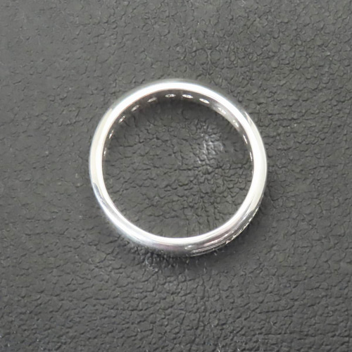 ハーフ エタニティ リング 指輪 シルバー925 オニキス 【刻印無料