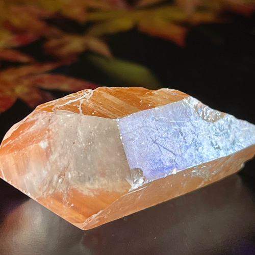 レシーバー✨　タンジェリンクォーツ　原石　ポイント　ラフストーン レシーバー タンジェリンクォーツ 蜜柑水晶 原石 ポイント ラフ