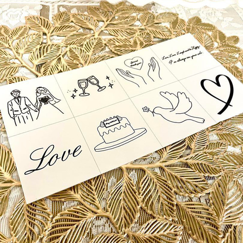 IKEA風 ミールヘーデン ウェディング ウェルカムスペース イラスト