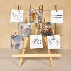 イニシャルオブジェ ウェディング 結婚 ウェルカム シンプル