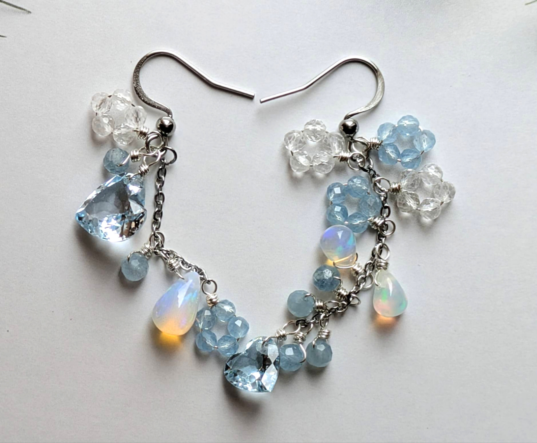 心ふるわす幸せと守護（アシンメトリピアス）