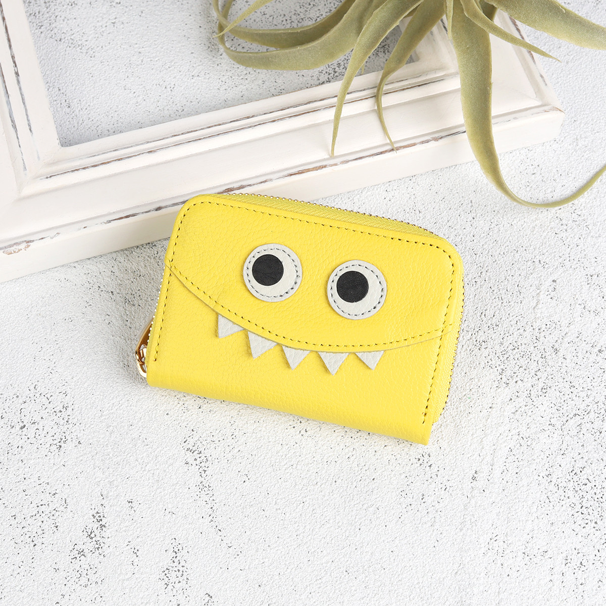 【レモン】思わず誰かに見せたくなるモンスターマルチケース/ミニ財布/カードケース【モンスターver.】