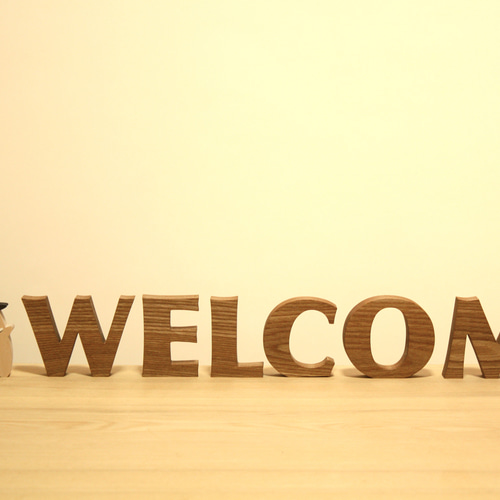 森林工芸館】 【木製アルファベット7センチタイプ】切り文字