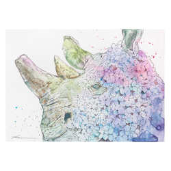 桜_水彩原画_イラスト 絵画 n.akabae 通販 15724225｜Creema