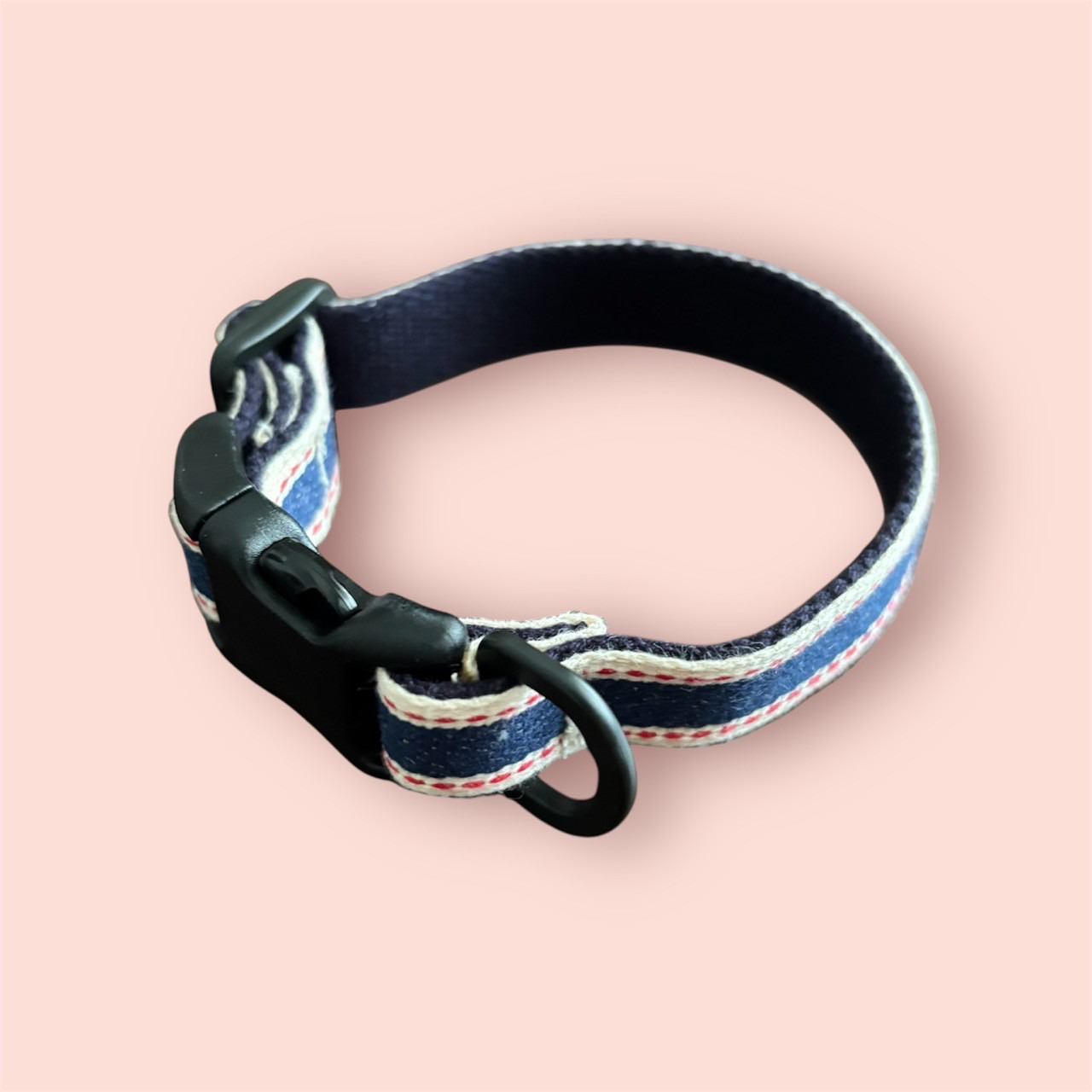 【ペットカラー】have fun❤シリーズ（デニム)【クリックポスト¥185全国一律】