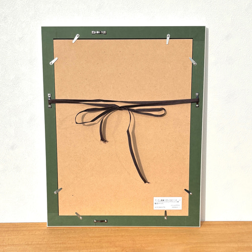 ひとつの光に向かう龍」龍の絵 複製画（額縁付き） 絵画 てん