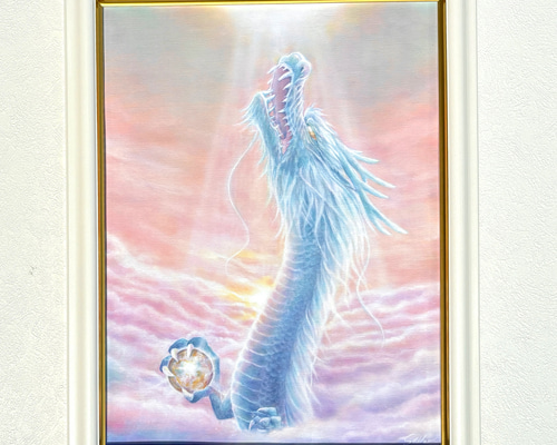 龍の絵画　〈額付き〉 ccc98dcc19626c75768c8bd0cceb29