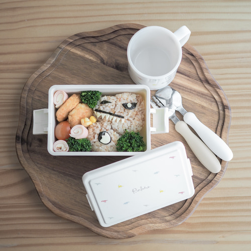 お名前入り／蓋が保冷剤になる お弁当箱（食洗機・レンジ◎）入園準備