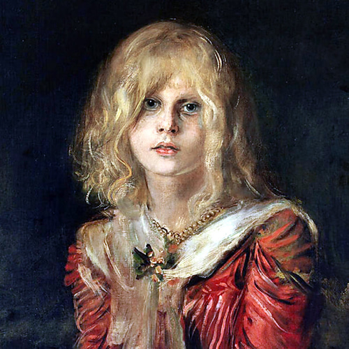 少女の肖像画 A4 ドイツのアート 絵画 ARTE 通販 19370551