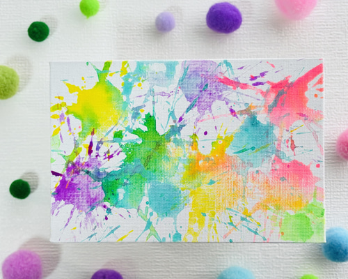 カラフルな花のアクリルキャンバスアート 282f5c89689e47283bb1d9398fcadb