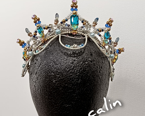 【rrrrrr】　バレエ　ティアラ バレエティアラ 海賊 ヘッドドレス（アクセサリー） calin 通販