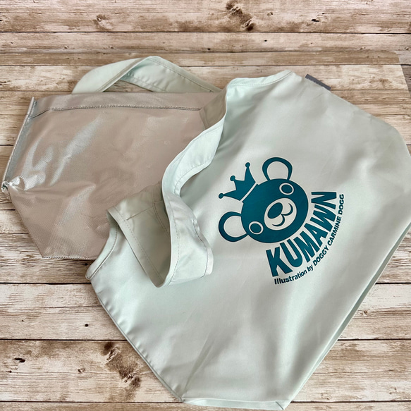 保冷だけじゃない！『KUMAWN/クマウン』サブバッグにもなる2WAYクーラートートバッグ・洗濯出来ます！ 11枚目の画像