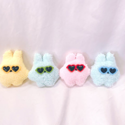 ぬいぐるみ✽ハンドメイド アートドール 幻獣 ぬいぐるみ 兎兎