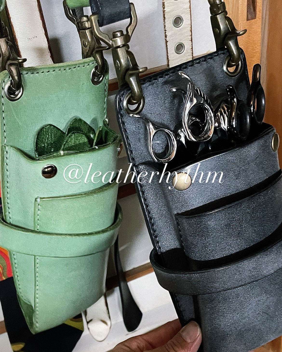 leatherhythmシザーケース【LRM_SC_03】