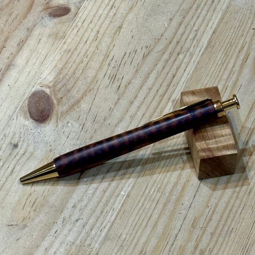 399ペン工房翌檜 極上 スネークウッド 木軸シャーペン ボールペン 木軸