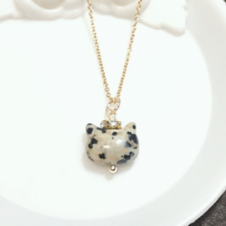 14kgf 】【魅惑の輝き】10㎜ブラックラブラドライトのネックレス45