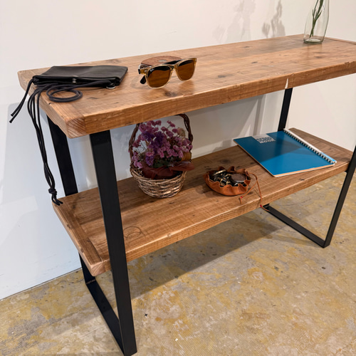 ラスティックシェルフ 2nd 足場古材 アイアン 棚 什器 棚