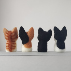 猫ちゃんの指人形 5枚目の画像