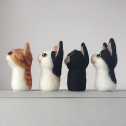 猫ちゃんの指人形 6枚目の画像