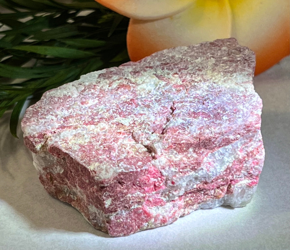 チューライト 桃簾石 ピンク 翡翠 ノルウェー産 ラフストーン 原石