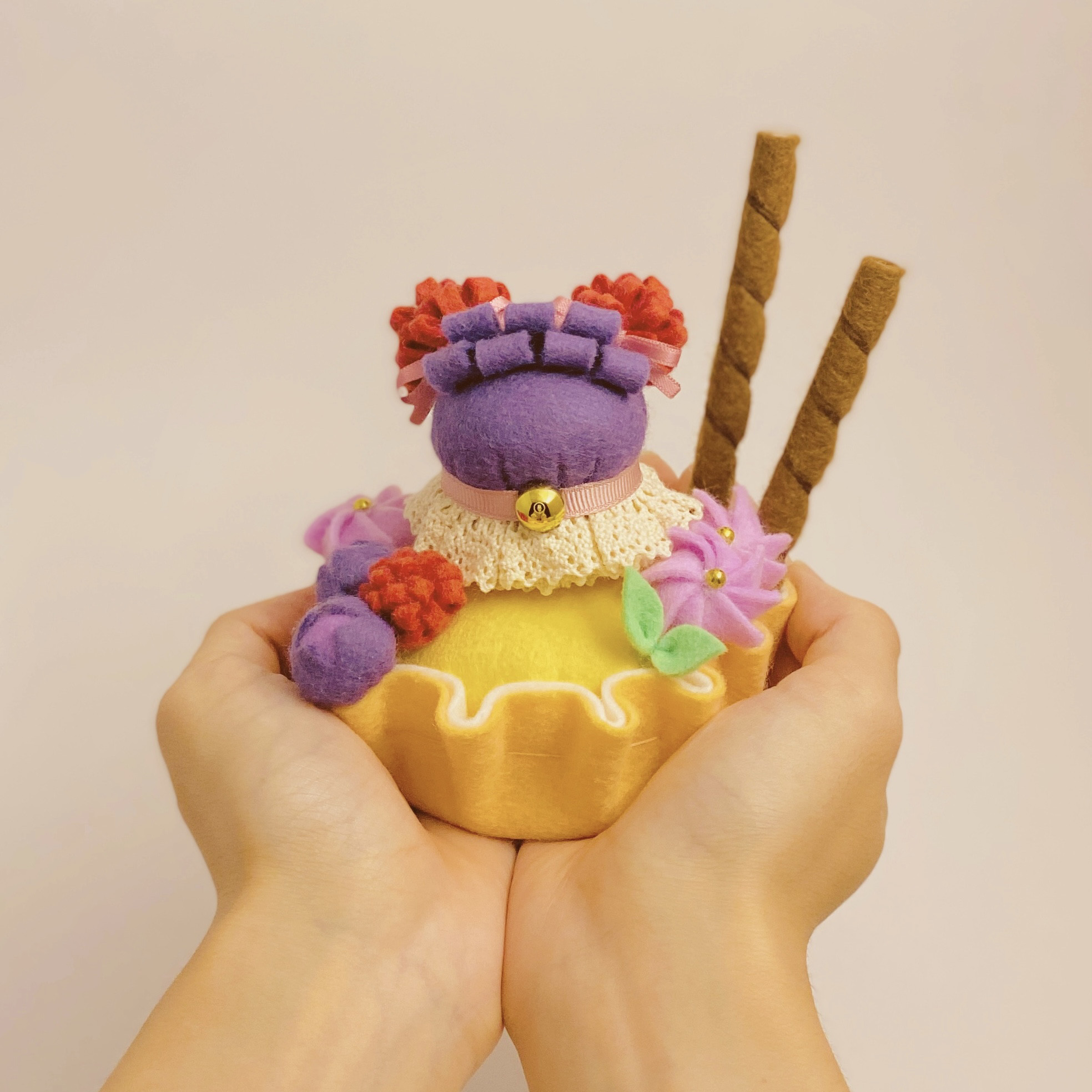 フェルトマスコット［応援ミックスベリータルトちゃん］